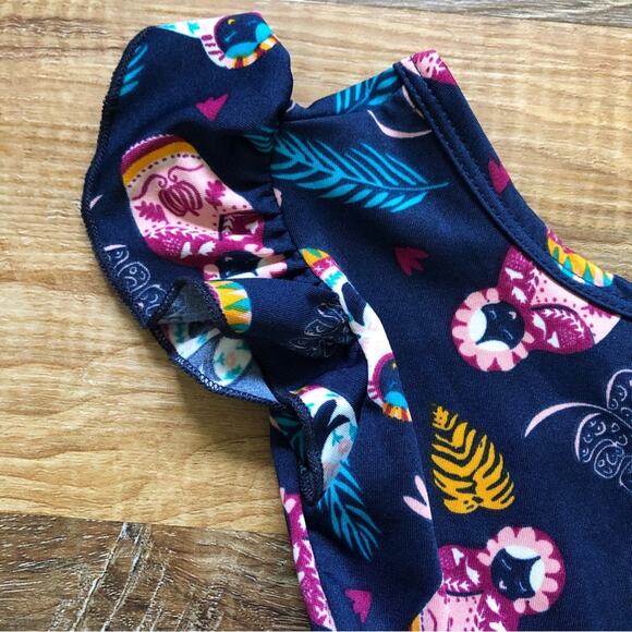 Dot Dot Smile Girls' Dress Russians Dolls Blue Size 2T - Picture 2 of 5